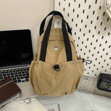 Large-Capacity Crossbody Nylon Backpack