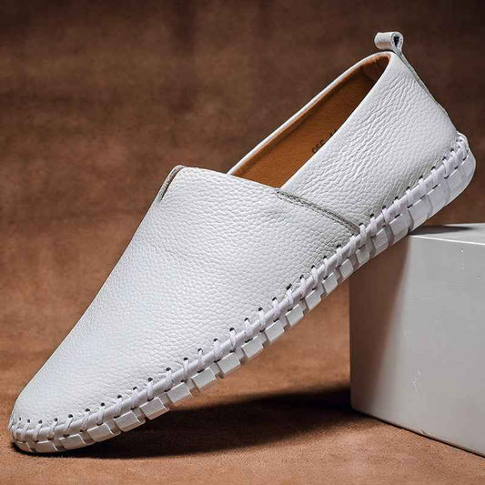 Men's Casual Trendy Slip-on Low-top Breathable Driving Shoes
