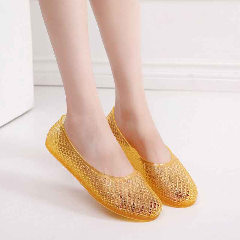 Breathable Flat Sandals For Women Spring And Summer Outer Wear Toe Box Shoes