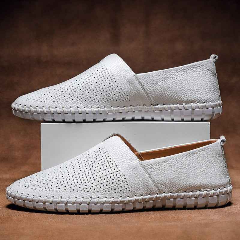 Men's Casual Trendy Slip-on Low-top Breathable Driving Shoes