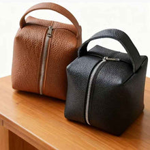Womens Square Bread-Shaped Cosmetic Skincare Organizer Waterproof Toiletry Bag