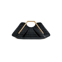 Womens Retro-Style Framed Pleated Cloud Bag by Mirlaine Univers