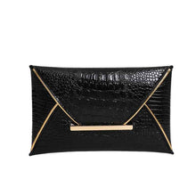Versatile Trendy Crocodile-pattern Envelope Bag With A Chic Fashionable Vibe