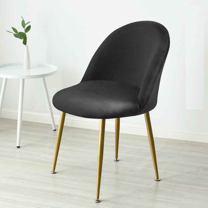 Ultra-Soft Silver Fox Fleece Duckbill Chair Cover