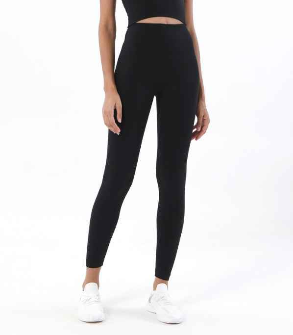 Yoga Pants Skin-friendly Nude High-waisted Peach Hip-lifting Tights Fitness Pants Women