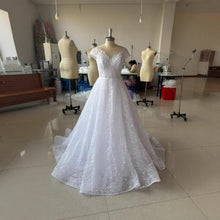 Off-shoulder Light Wedding Dress Bridal Main Yarn Lace Wedding Veil Small Trailing by Mirlaine Univers