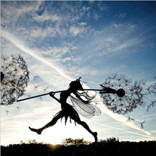 Flower Fairy Elves Dance With Dandelions