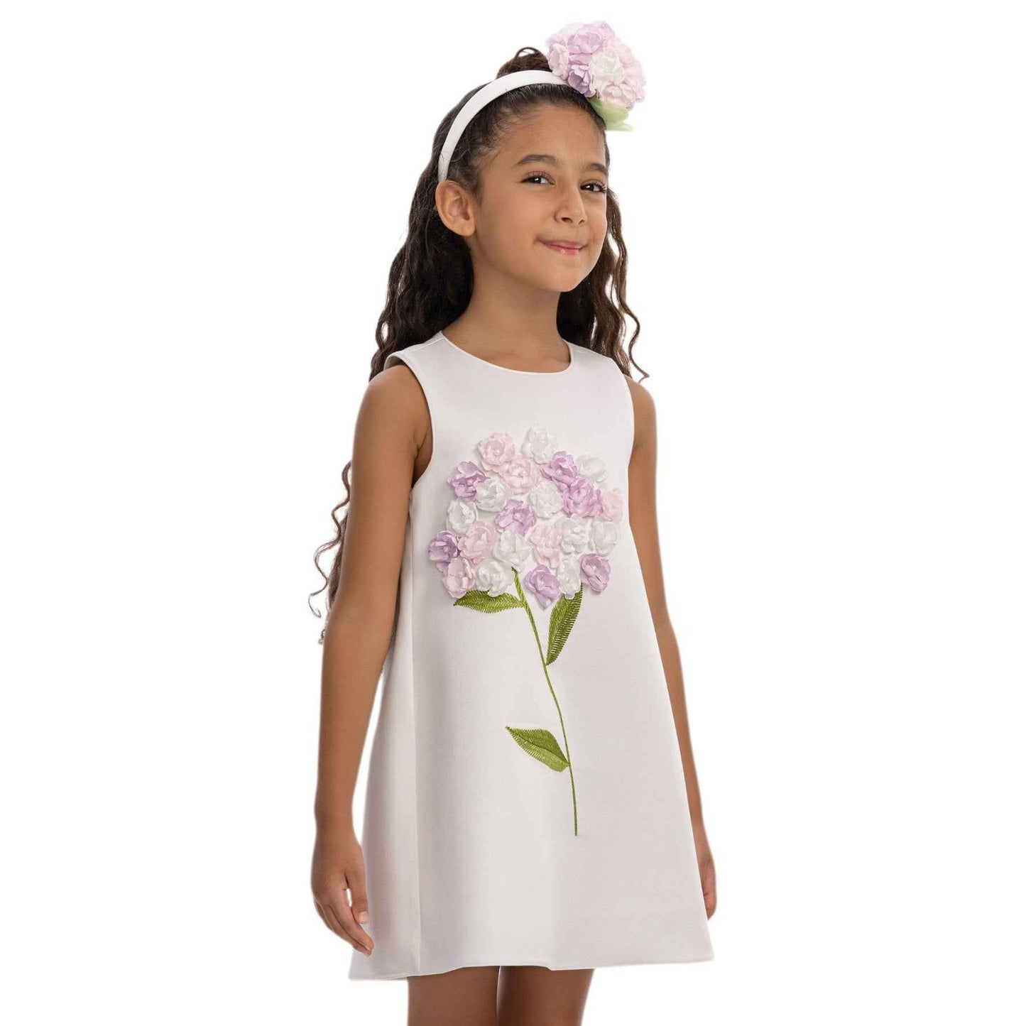 Floral Fashion Girls Dress